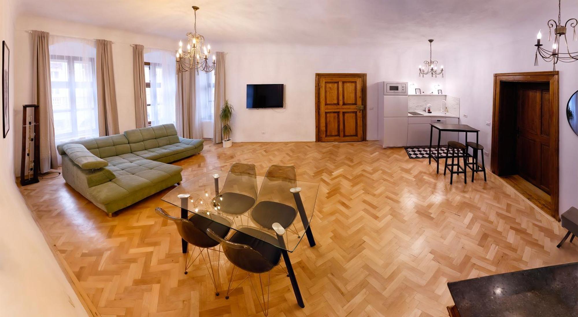 Hirscher Apartments Braşov Dış mekan fotoğraf