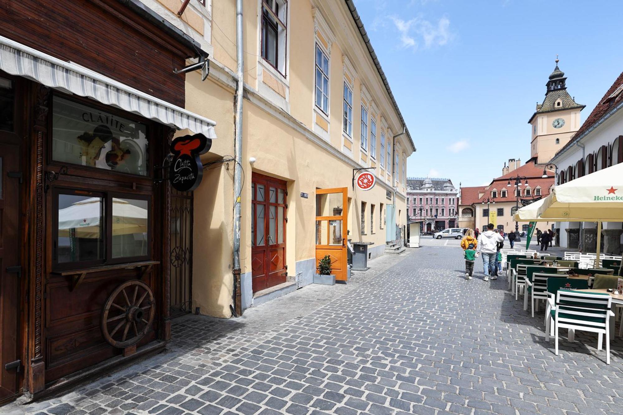 Hirscher Apartments Braşov Dış mekan fotoğraf
