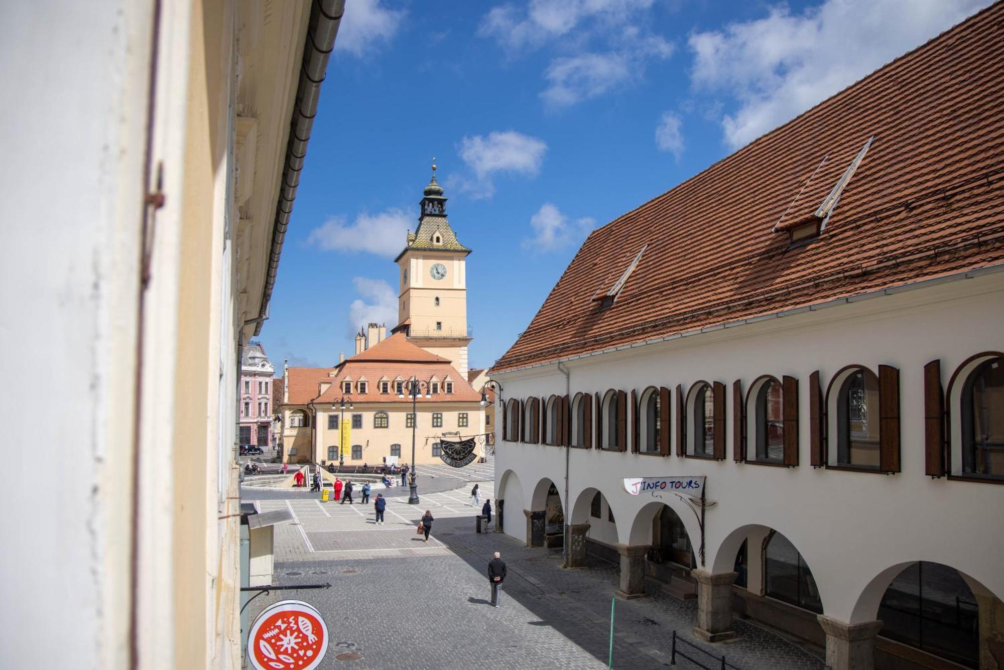 Hirscher Apartments Braşov Dış mekan fotoğraf